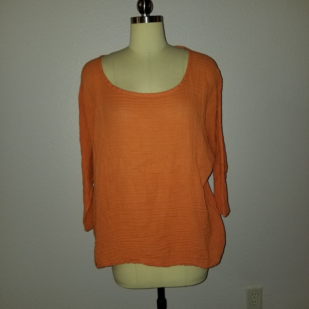 Prairie Underground Third Wave Orange Top